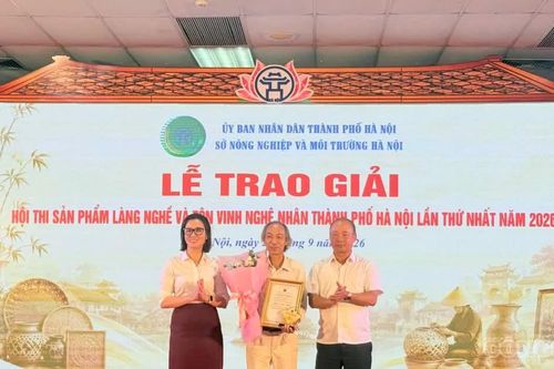 Hà Nội vinh danh những sản phẩm làng nghề giàu sức sáng tạo