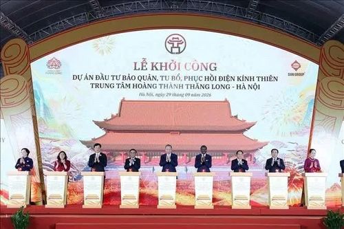 Tổng Bí thư, Chủ tịch nước Tô Lâm dự Lễ khởi công Dự án đầu tư bảo quản, tu bổ, phục hồi Điện Kính Thiên