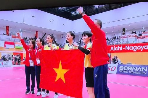 Cầu mây nữ Việt Nam xuất sắc giành Huy chương Vàng đôi nữ ASIAD 20