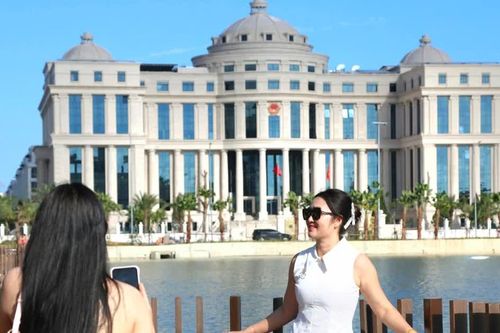 Trụ sở Tòa án, Viện kiểm sát ở Quảng Ninh thu hút giới trẻ đến check-in