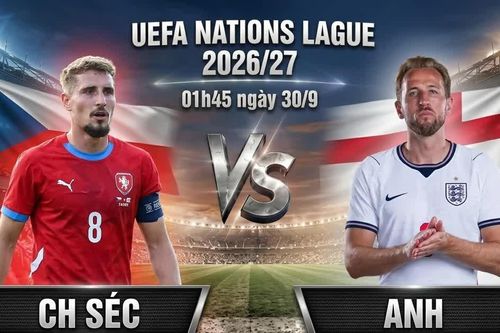 Nhận định CH Séc vs Anh, 01h45 ngày 30/9: Tam sư tìm lại nụ cười ở Prague