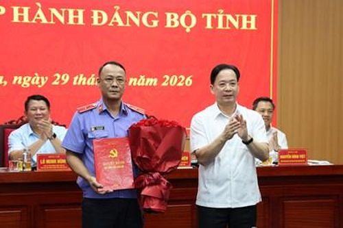 Viện trưởng VKSND tỉnh Sơn La tham gia Ban Chấp hành Đảng bộ tỉnh