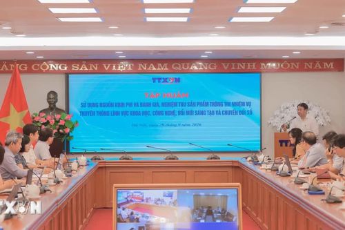 TTXVN tập huấn sử dụng kinh phí thực hiện nhiệm vụ đổi mới sáng tạo và chuyển đổi số