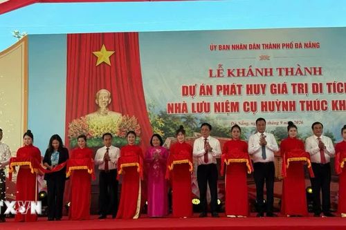 Khánh thành Dự án phát huy giá trị di tích Nhà lưu niệm cụ Huỳnh Thúc Kháng
