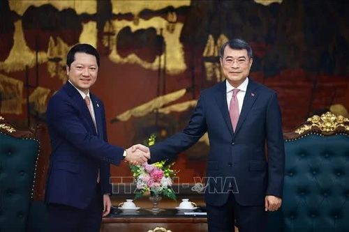 Thủ tướng Lê Minh Hưng tiếp Bộ trưởng Bộ Thanh tra Campuchia
