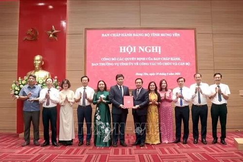 Hưng Yên thí điểm thành lập Đảng bộ HĐND tỉnh và Đảng bộ MTTQ