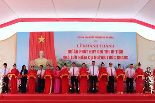 Khánh thành dự án Phát huy giá trị di tích Nhà lưu niệm cụ Huỳnh Thúc Kháng