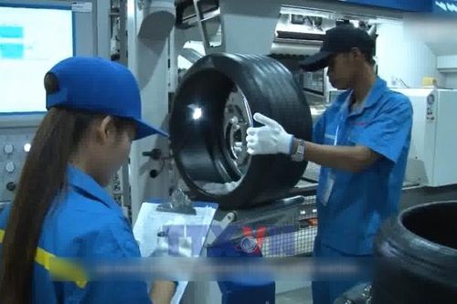 Xuất khẩu lốp xe của Campuchia tăng mạnh