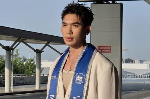Danh tính đại diện Việt Nam thi Mister Global đang gây sốt với clip ở sân bay