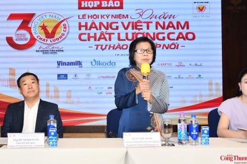 Sắp diễn ra Đại lễ hội 30 năm Hàng Việt Nam Chất lượng cao