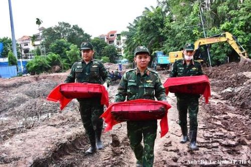 Ngày 29/9: Phát hiện 6 bộ hài cốt liệt sĩ tại Công viên Lê Thị Riêng
