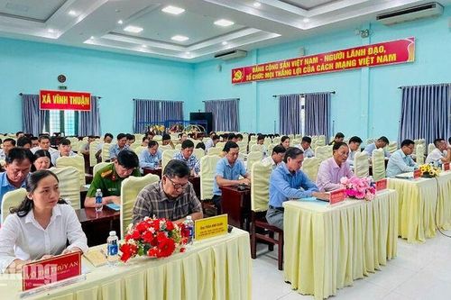 Vĩnh Thuận định hình trung tâm hành chính, nông nghiệp công nghệ cao đến 2050