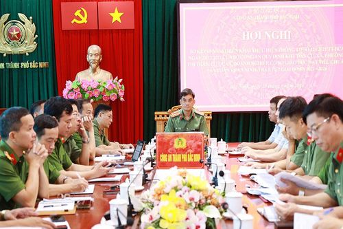 Bộ Công an tổ chức sơ kết 5 năm xây dựng địa bàn an toàn về an ninh, trật tự