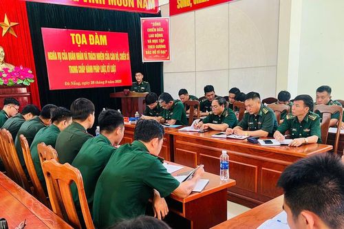 Nâng cao ý thức trong chấp hành pháp luật của cán bộ, chiến sĩ biên phòng