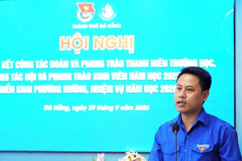 Triển khai hiệu quả công tác đoàn và phong trào thanh niên trường học năm học 2025 - 2026