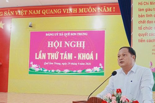 9 tháng đầu năm, xã Quế Sơn Trung kết nạp 27 đảng viên mới