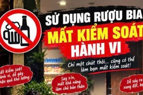 Rượu, bia gây ảnh hưởng đến nhận thức và kiểm soát hành vi