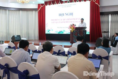 Phổ biến quy định pháp luật cho doanh nghiệp kinh doanh xăng dầu