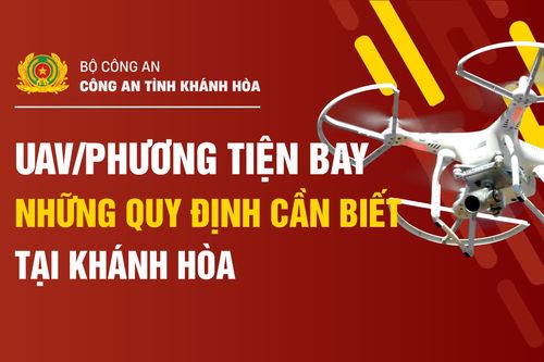 UAV/Phương tiện bay - những quy định cần biết tại Khánh Hòa
