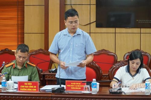 Họp thông qua kế hoạch, phương án cưỡng chế thu hồi đất thực hiện dự án Khu đô thị Green Garden