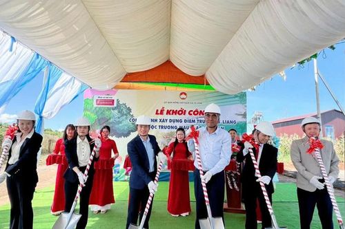 Xã Tà Hine khởi công xây dựng điểm trường B'Liang