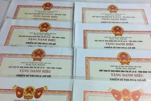Quy định mới về tỷ lệ xét tặng danh hiệu Chiến sĩ thi đua cơ sở áp dụng từ 01/10/2026