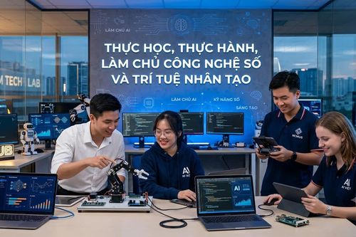 Thực học, thực hành, làm chủ công nghệ số và trí tuệ nhân tạo