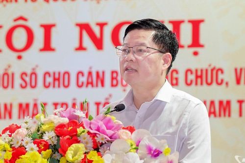 Nâng cao kỹ năng số cho cán bộ MTTQ tỉnh và các tổ chức thành viên
