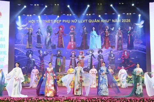 Sôi nổi Hội thi 'Nét đẹp phụ nữ lực lượng vũ trang Quân khu'