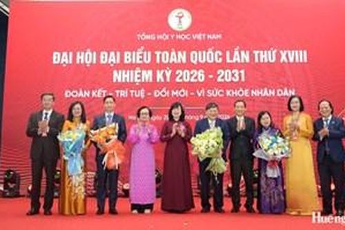 GS. TS. Nguyễn Vũ Quốc Huy được bầu làm Phó Chủ tịch Tổng hội Y học Việt Nam