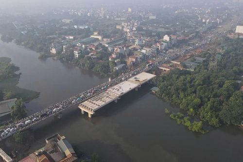 Hà Nội tăng tốc, phấn đấu đầu tháng 12 thông tuyến cầu Mai Lĩnh