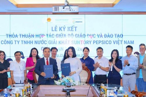 Bộ Giáo dục và Đào tạo và Suntory PepsiCo Việt Nam ký kết hợp tác giai đoạn 2026 - 2029