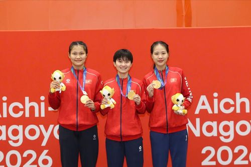 Cầu mây nữ Việt Nam giành huy chương vàng ASIAD 2026