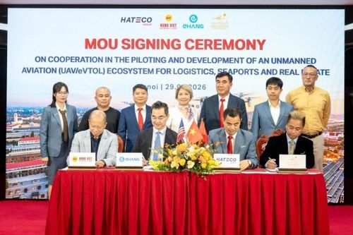 Hateco hợp tác nghiên cứu phát triển hệ sinh thái hàng không không người lái