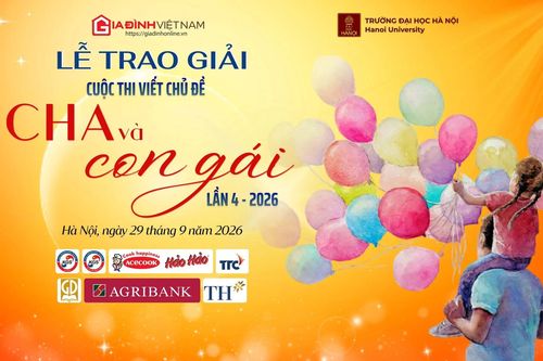 Lễ tổng kết và trao giải Cuộc thi viết 'Cha và con gái' lần thứ 4