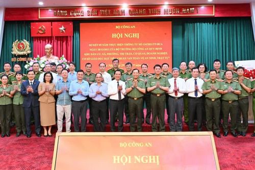 Xây dựng xã, phường, cơ quan, doanh nghiệp đạt chuẩn ANTT phải thực chất, hiệu quả