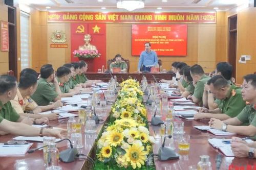Chủ tịch UBND tỉnh Lê Hải Hòa: Công an tỉnh đấu tranh quyết liệt, không để bỏ lọt tội phạm