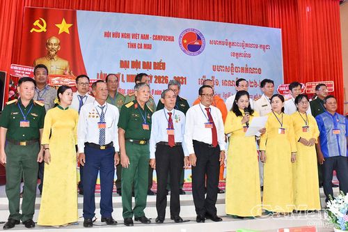 Bà Quách Kiều Mai đắc cử Chủ tịch Hội Hữu nghị Việt Nam - Campuchia tỉnh Cà Mau