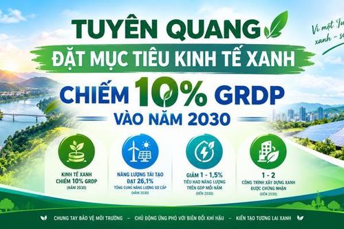 Tuyên Quang triển khai đồng bộ giải pháp bảo vệ môi trường, ứng phó biến đổi khí hậu