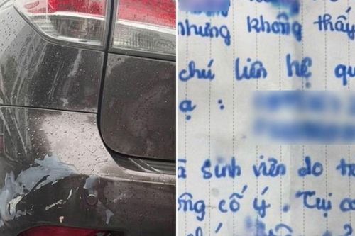 Hai nữ sinh đứng dưới mưa hơn 1 giờ sau khi làm trầy ô tô, chủ xe đưa ra quyết định bất ngờ