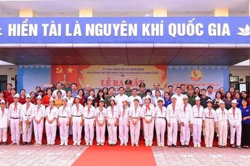 Bình Minh: Ra mắt mô hình 'Trường học văn minh - Cộng đồng gắn kết'