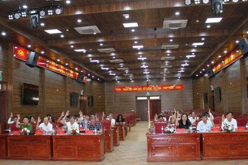Xã Mỹ Đức tổ chức 5 phòng chuyên môn trực thuộc UBND