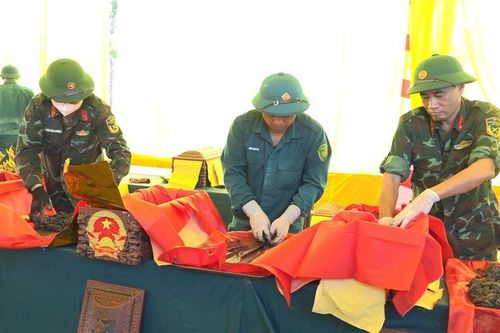 Hải Phòng đã tìm thấy 22 bộ hài cốt ở mộ chôn tập thể gò Mả Chìa