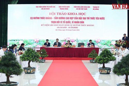 Khẳng định giá trị di sản của cụ Huỳnh Thúc Kháng