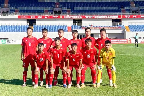 U16 Việt Nam khép lại giải quốc tế tại Trung Quốc, tiếp tục chuẩn bị cho U17 châu Á 2027