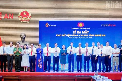 Nghệ An vận hành thử nghiệm kho dữ liệu dùng chung