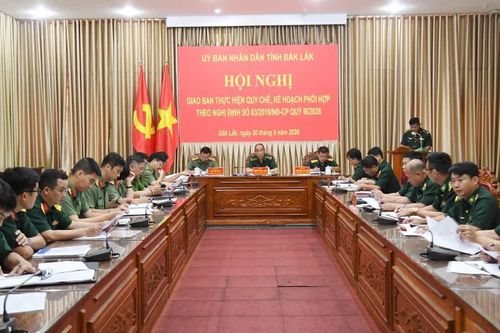 Ba lực lượng Quân sự, Công an và Biên phòng tỉnh Đắk Lắk tăng cường phối hợp, giữ vững an ninh, trật tự