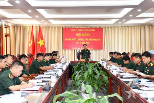 Đảng ủy Quân sự tỉnh Lai Châu ra nghị quyết lãnh đạo thực hiện nhiệm vụ quý IV năm 2026
