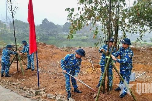 Màu áo xanh gieo những mầm xanh