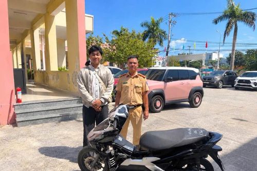 Từ phản ánh trên mạng xã hội, CSGT Đà Nẵng tìm lại xe máy bị mất trộm